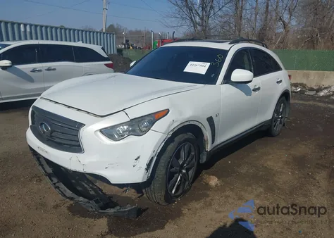 2014 Infiniti Qx70 z USA, uszkodzony, nr VIN JN8CS1MW6EM411466